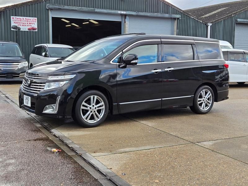 Used Nissan Elgrand 2010 Black MPV
