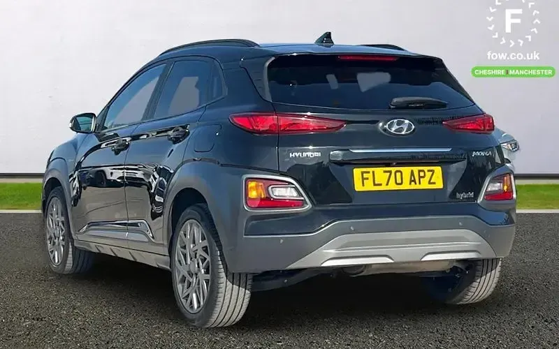 Used Hyundai Kona Premium 141 HP (103 kW) 2020 Black SUV