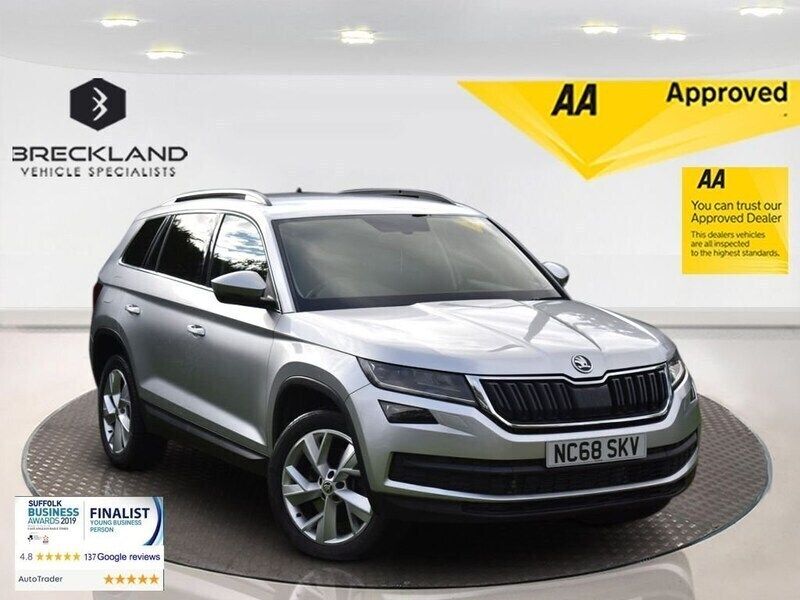 Silver Used 2019 Skoda Kodiaq SE L SUV | £13,000 (Good price) - Image 1/4