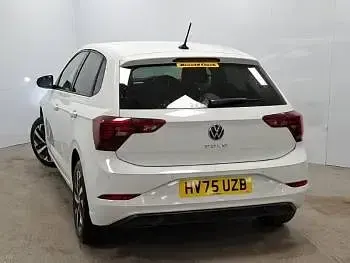 Used VW Polo Match 95 HP (69 kW) 2025 White Hatchback