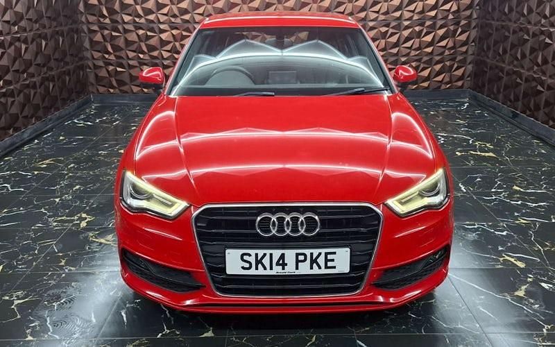 Used Audi A3 Sportback S-Line 140 HP (102 kW) 2013 Red Hatchback