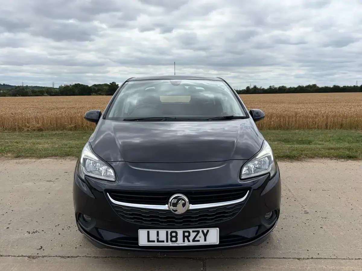 Used Vauxhall Corsa 90 HP (66 kW) 2018 Blue Hatchback