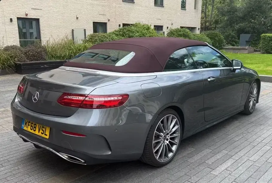 Used Mercedes E300 AMG Line Premium Plus 245 HP (180 kW) 2019 Grey Cabriolet