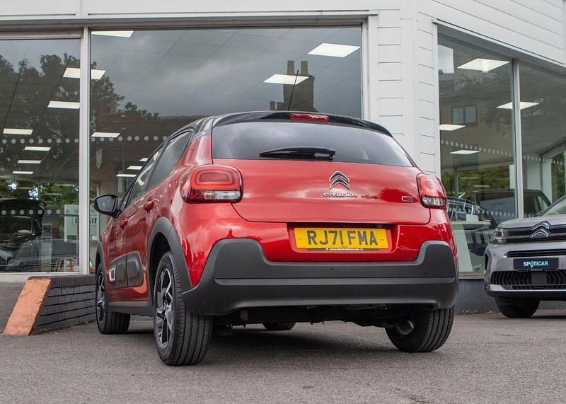 Red Used 2021 Citroën C3 PureTech Hatchback | £11,910 (Fair price) - Image 1/4