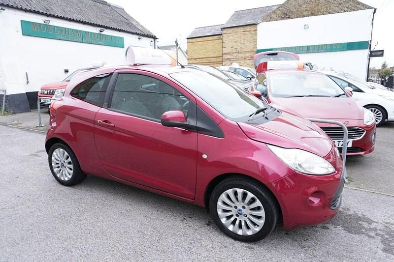 Red Used 2011 Ford Ka Zetec Hatchback | £3,000 (Fair price) - Image 1/4
