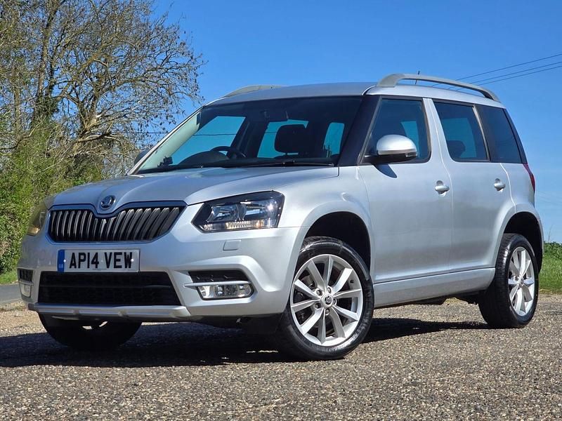 Used Skoda Yeti SE 105 HP (77 kW) 2014 Silver SUV