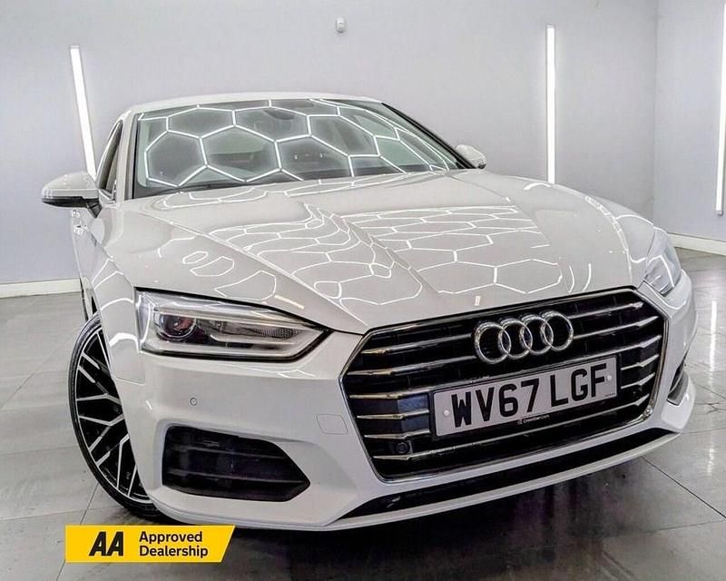 Used Audi A5 Sportback Prestige 190 HP (139 kW) 2017 White Hatchback