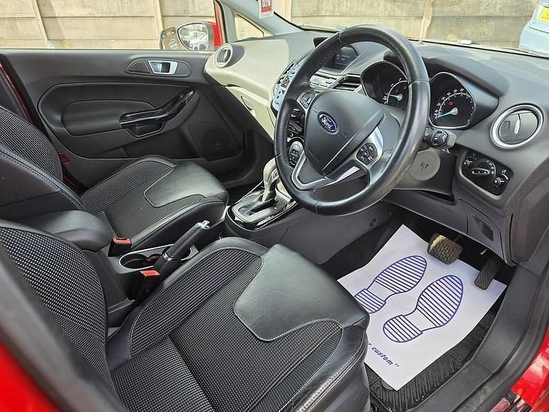 Used Ford Fiesta Titanium X 2017 Red Hatchback
