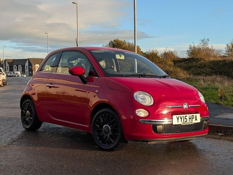 Red Used 2015 Fiat 500 Pop Star Hatchback | £8,500 (Fair price) - Image 1/4