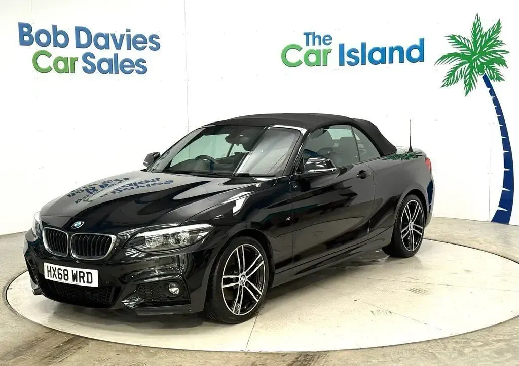Used BMW 220 M Sport 184 HP (135 kW) 2018 Black Cabriolet
