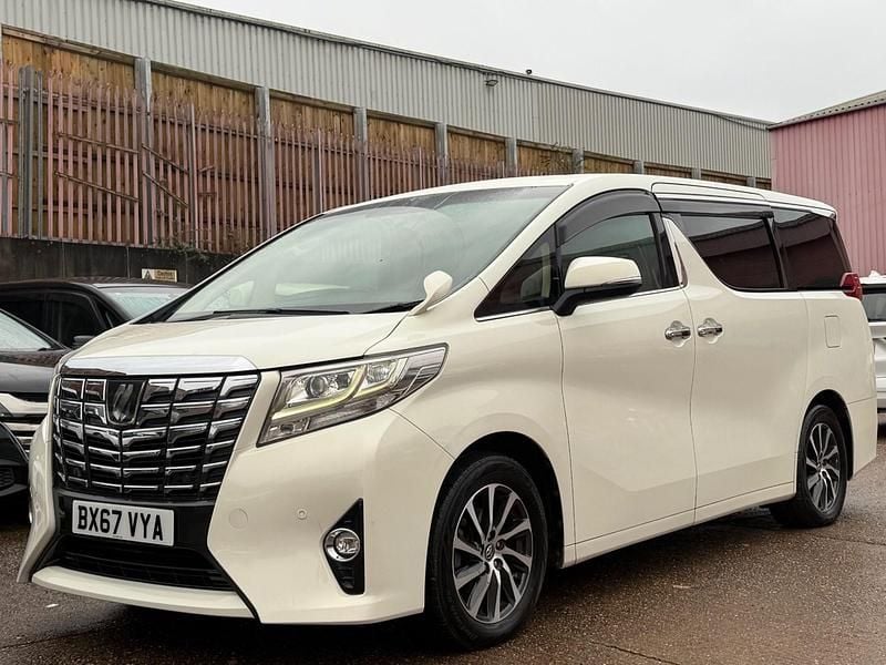 Used Toyota Alphard Edition 2017 White MPV