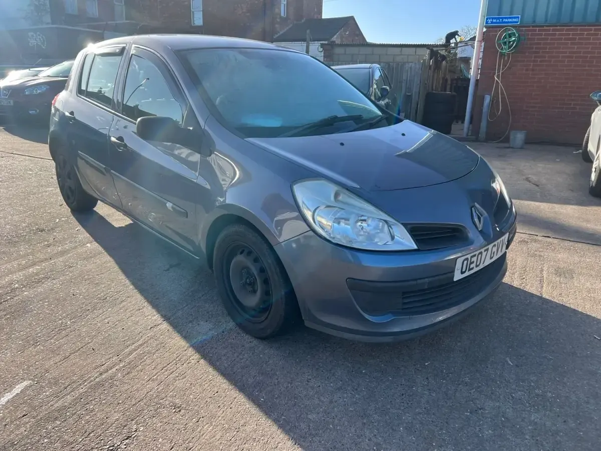 Usado Renault Clio II Expression 2007 Azul Citadino