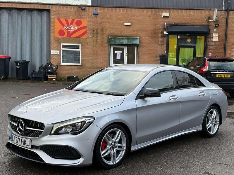 Used Mercedes CLA220 AMG line 177 HP (130 kW) 2017 Silver Sedan