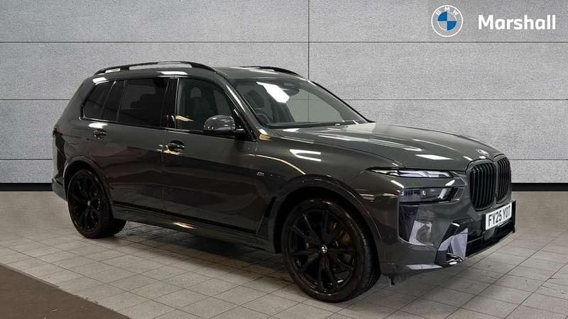 Grey Used 2025 BMW X7 M Sport SUV | £75,991 (Fair price) - Image 1/4