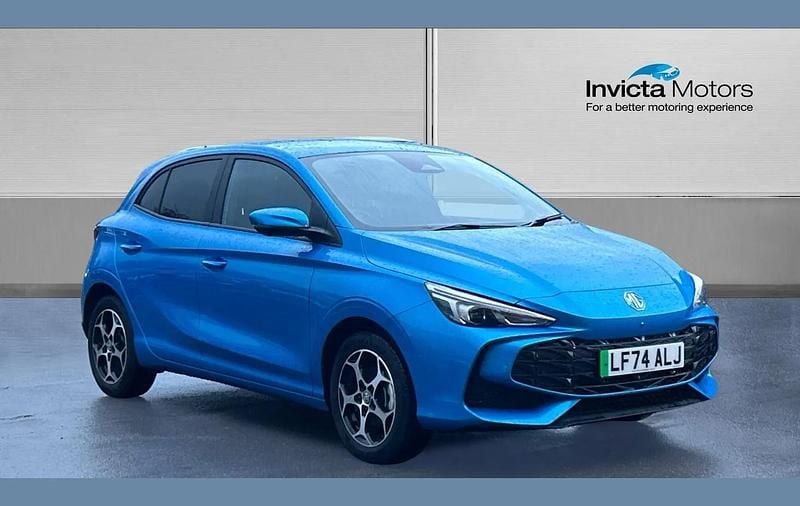 Used MG MG3 Trophy 194 HP (142 kW) 2025 Blue Hatchback