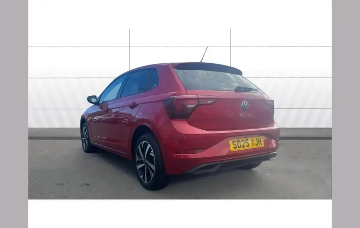 Used VW Polo Match 95 HP (69 kW) 2025 Red Hatchback