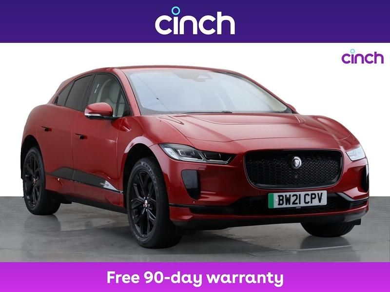 Red Used 2021 Jaguar I-Pace SE SUV | £15,699 (Fair price) - Image 1/3