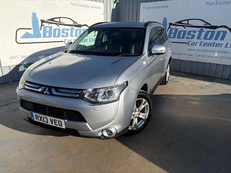 Silver Used 2013 Mitsubishi Outlander SUV | £5,399 (A bit pricey) - Image 1/4