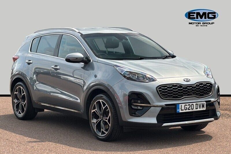 Silver Used 2020 Kia Sportage GT-Line SUV | £12,495 (Good price) - Image 1/3