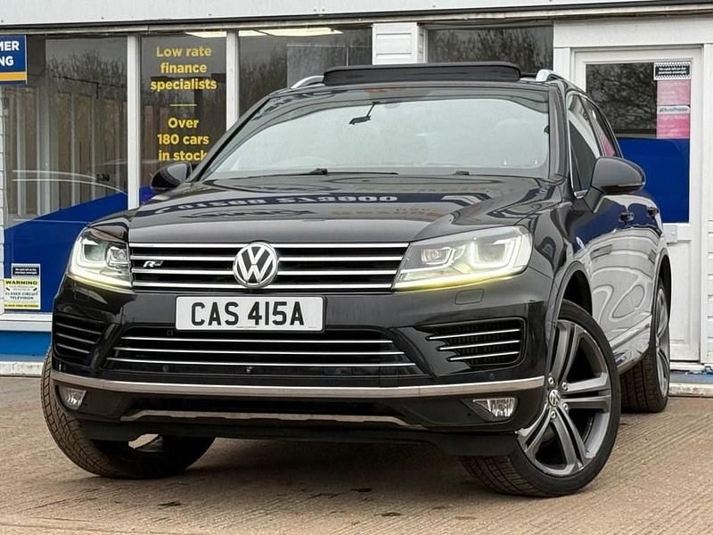 Used VW Touareg R-line Plus 204 HP (150 kW) 2016 Black SUV