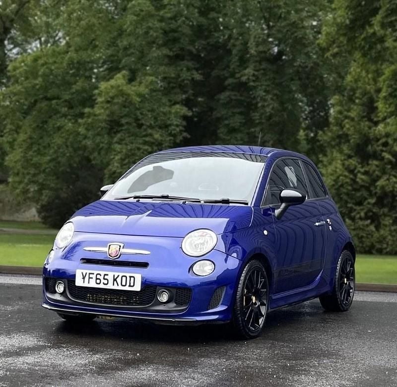 Used Abarth 595 160 HP (117 kW) 2015 Blue Hatchback