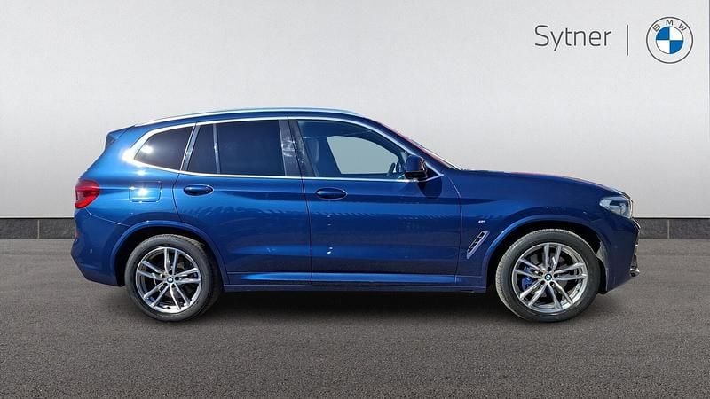 Used BMW X3 M Sport 261 HP (191 kW) 2018 Blue SUV