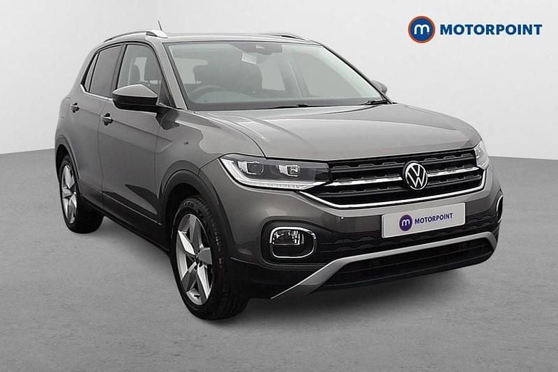 Grey Used 2021 VW T-Cross SEL SUV | £16,999 (Fair price) - Image 1/4