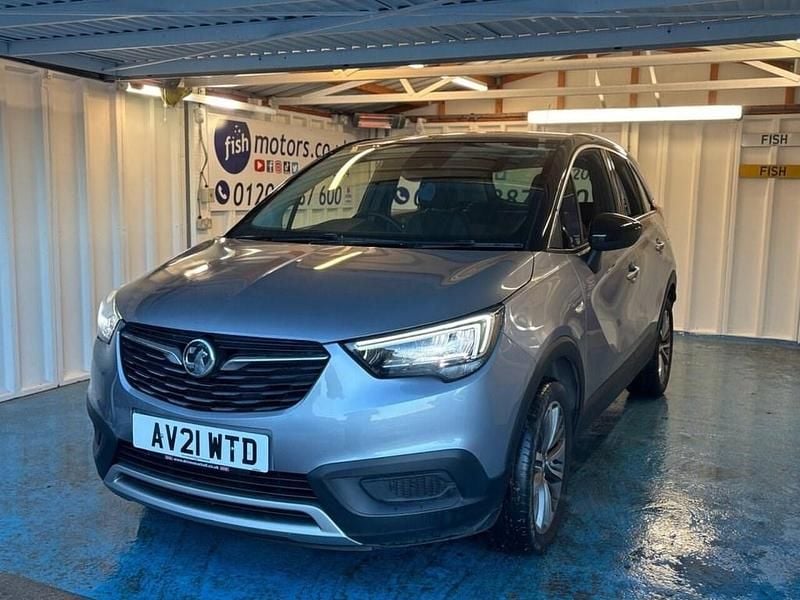 Used Vauxhall Crossland X SRi 110 HP (80 kW) 2021 Grey SUV