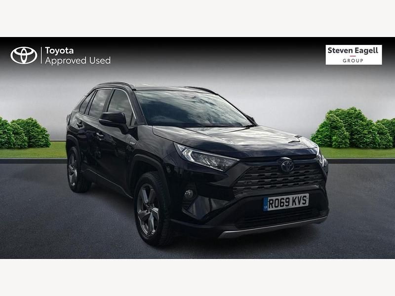 Black Used 2019 Toyota RAV4 Hybrid Design SUV | £22,040 (Fair price) - Image 1/3