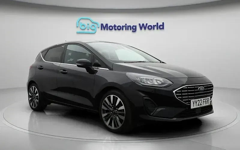Used Ford Fiesta Titanium 125 HP (91 kW) 2021 Black Hatchback