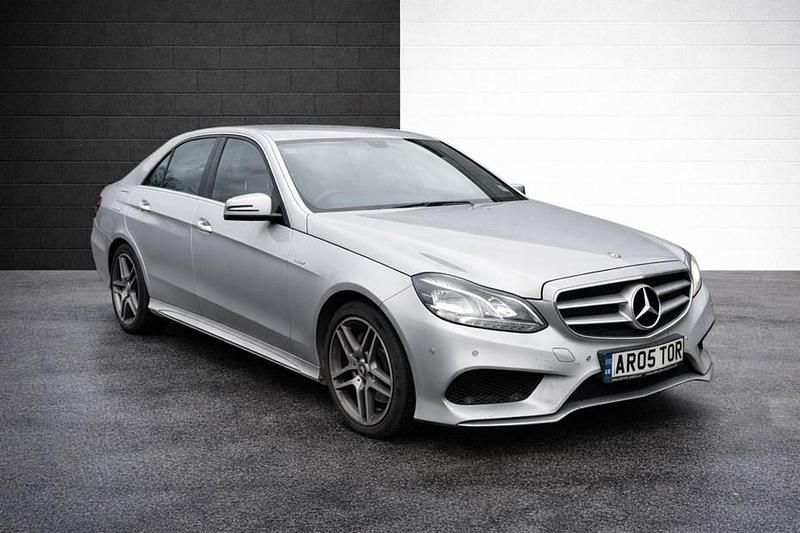 Used Mercedes E220 AMG 170 HP (125 kW) 2013 Silver Sedan