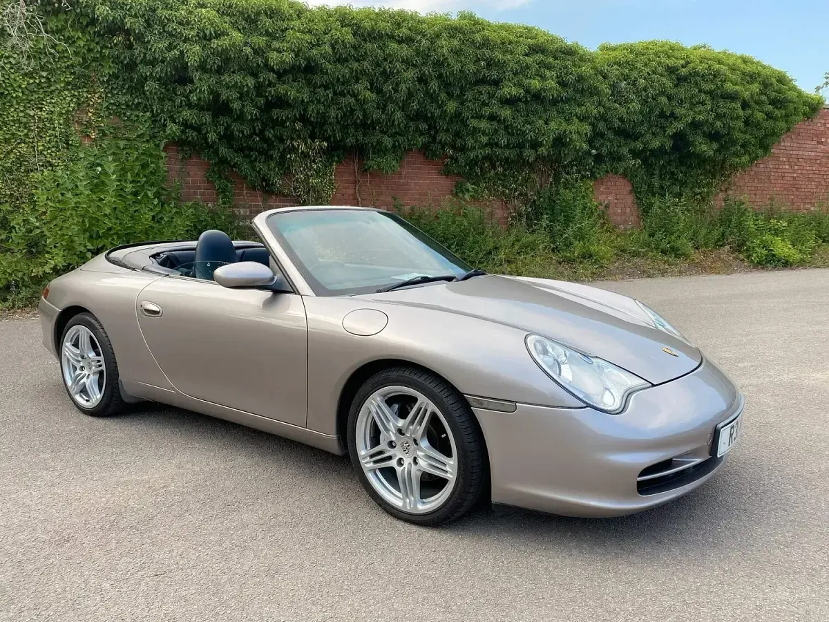 Used Porsche 911 320 HP (235 kW) 2002 Silver Cabriolet