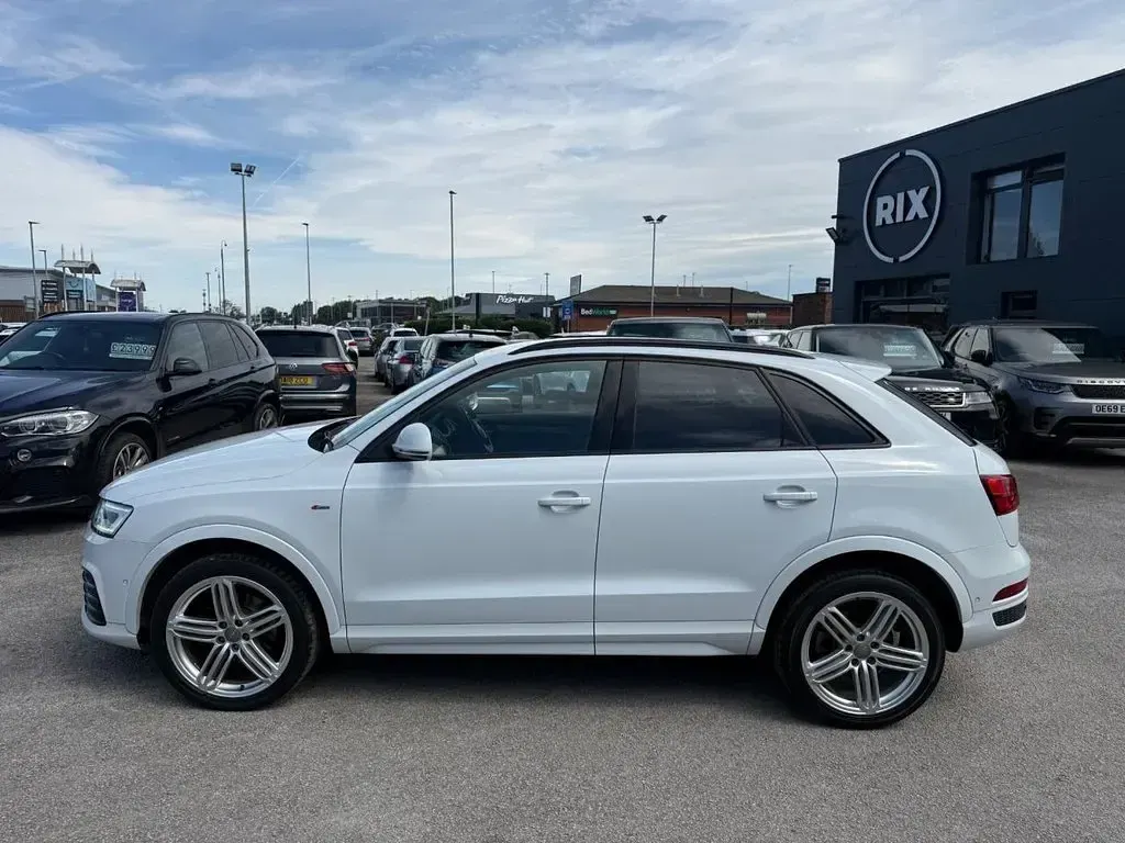 Used Audi Q3 S-line plus 184 HP (135 kW) 2015 White SUV