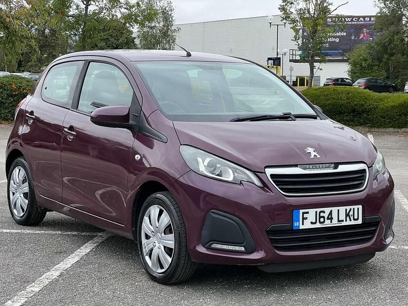 Purple Used 2015 Peugeot 108 Active Hatchback | £4,990 (Fair price) - Image 1/4