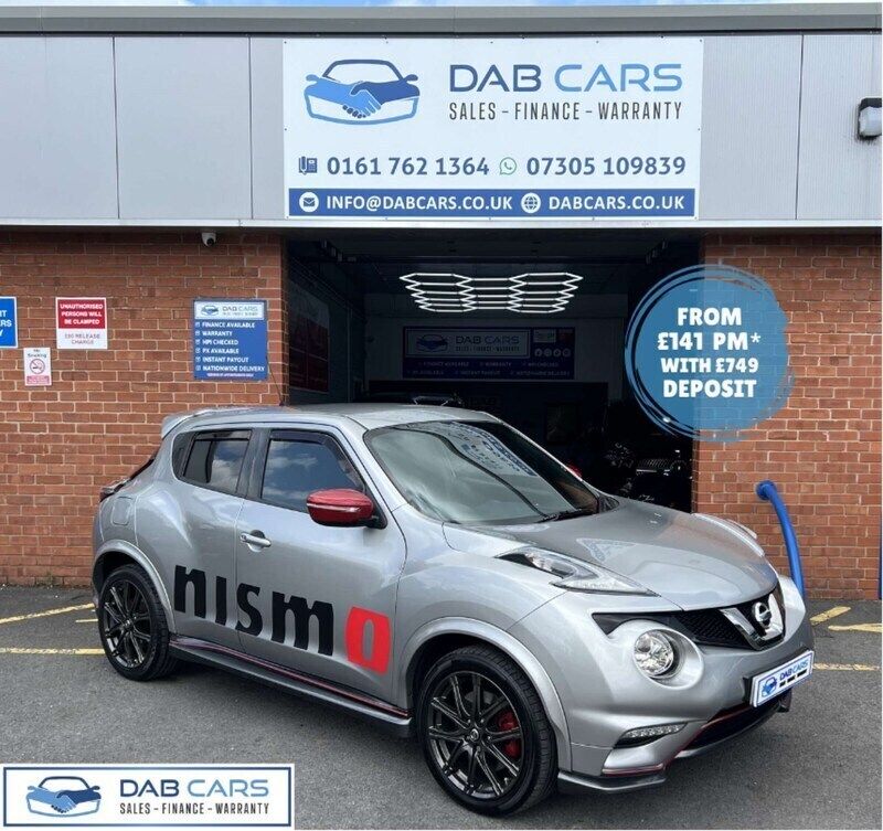 Silver Used 2015 Nissan Juke Nismo RS Nismo RS SUV | £7,490 - Image 1/4