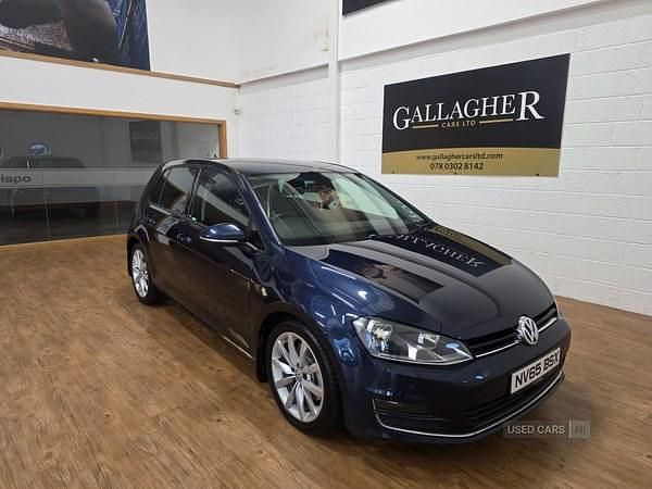 Blue Used 2015 VW Golf VII GT Hatchback | £7,495 (Fair price) - Image 1/4