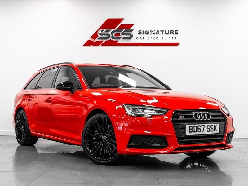 Used Audi S4 Black Edition 354 HP (260 kW) 2017 Red Estate