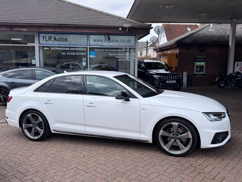 White Used 2019 Audi A4 Black Edition Sedan | £15,990 (Good price) - Image 1/4