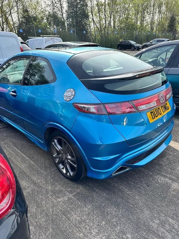 Used Honda Civic Type S 140 HP (102 kW) 2010 Blue Hatchback