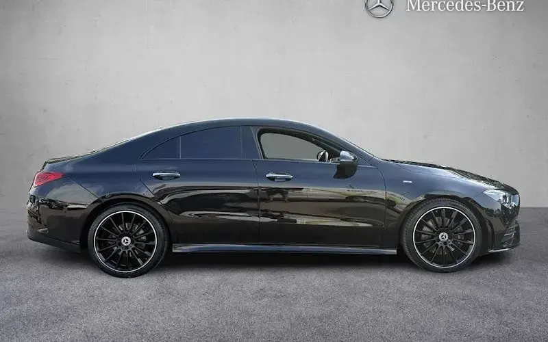 Used Mercedes CLA220 AMG line 190 HP (139 kW) 2022 Black Coupe