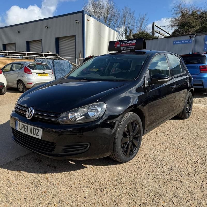 Used VW Golf VI Match 2011 Black Hatchback