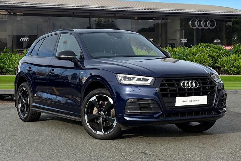 Blue Used 2020 Audi Q5 Black Edition SUV | £25,750 (Fair price) - Image 1/4