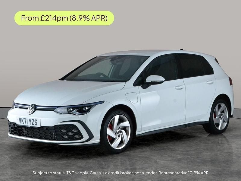 Used VW Golf VII GTE 2021 White Hatchback