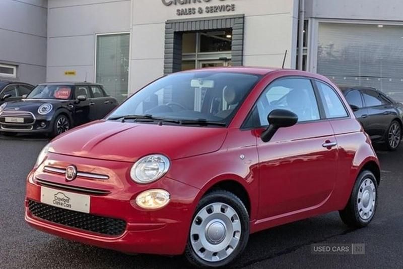Used Fiat 500 Pop 69 HP (50 kW) 2019 Red Hatchback
