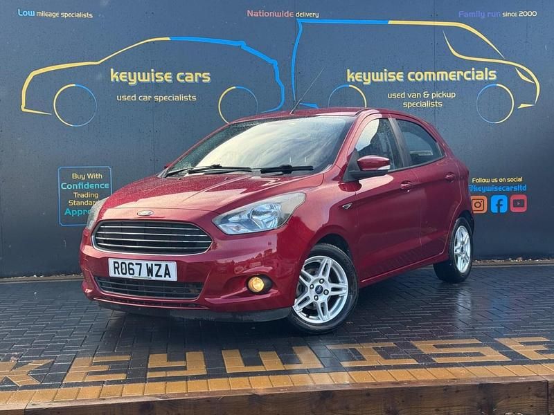 Red Used 2017 Ford Ka Plus Zetec Hatchback | £7,490 (Fair price) - Image 1/3