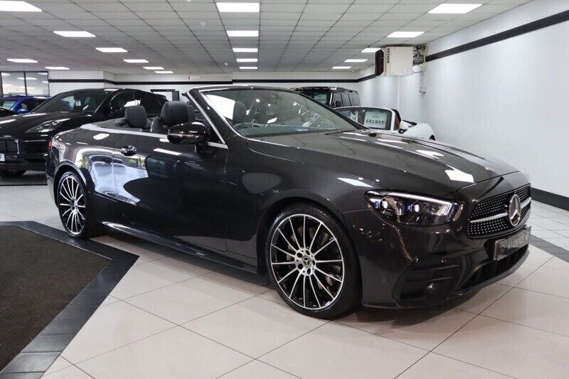 Grey Used 2021 Mercedes E300 AMG line Cabriolet | £33,949 (Fair price) - Image 1/4