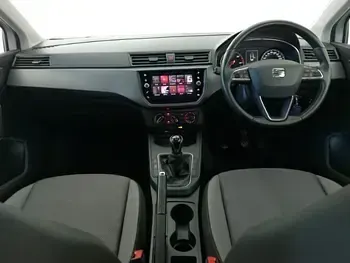Used Seat Ibiza SE Technology 95 HP (69 kW) 2019 White Hatchback