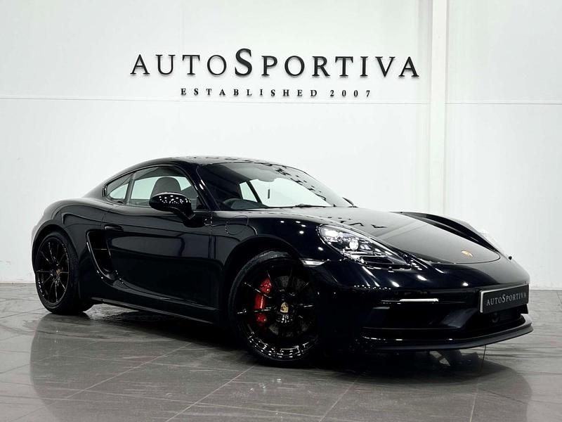 Black Used 2021 Porsche 718 Cayman GTS Coupe | £62,990 - Image 1/4