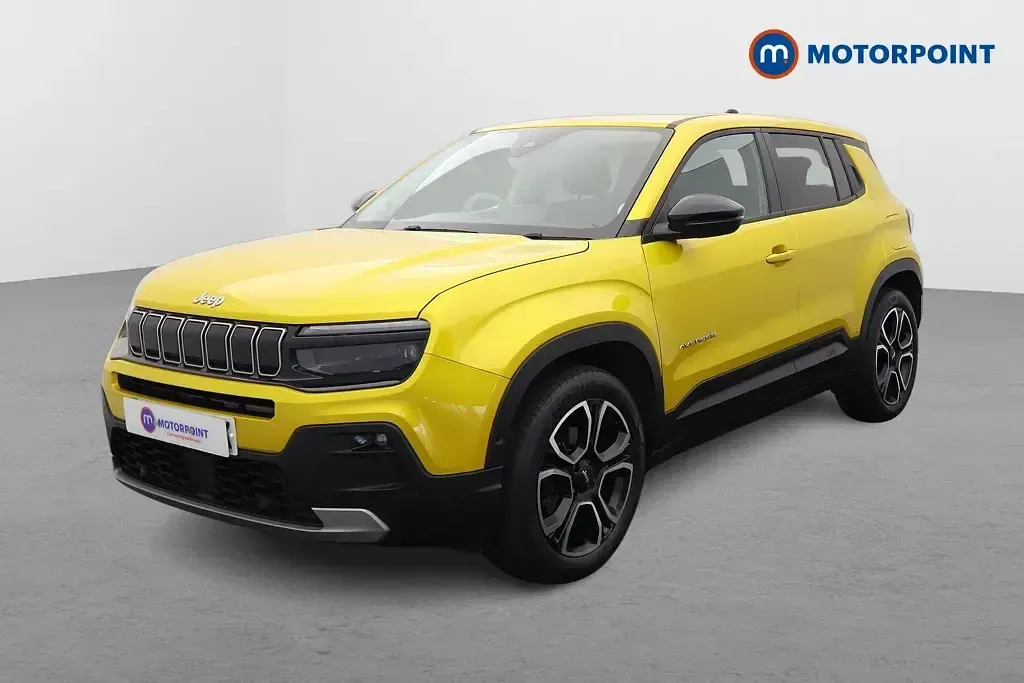 Used Jeep Avenger EV Summit 114 kW (156 HP) 2025 Yellow SUV
