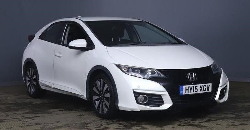 White Used 2015 Honda Civic SE Plus Hatchback | £5,995 (Fair price) - Image 1/1